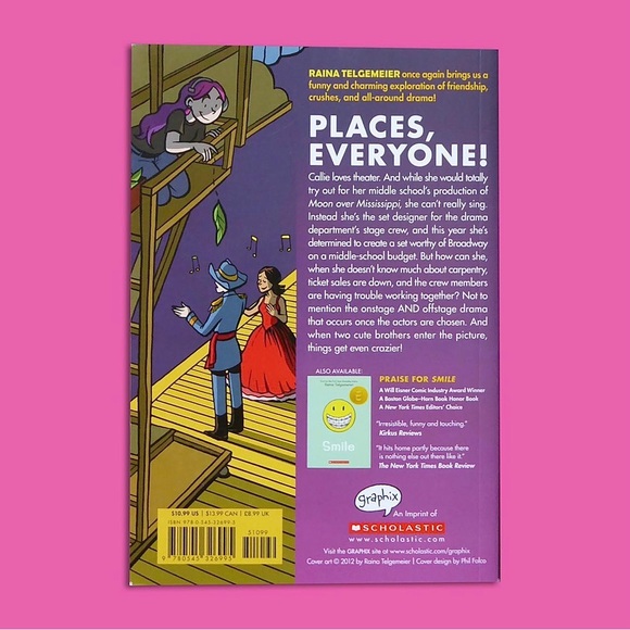Scholastic Drama Graphic Novel by Raina Telgemeier - Picture 2 of 2
